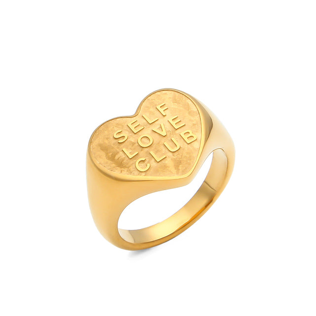 SELF LOVE CLUB Ring by White Market