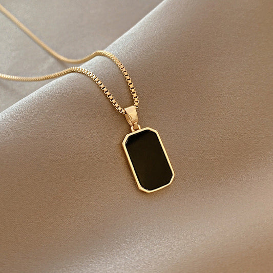 Black Obsidian Necklace by White Market