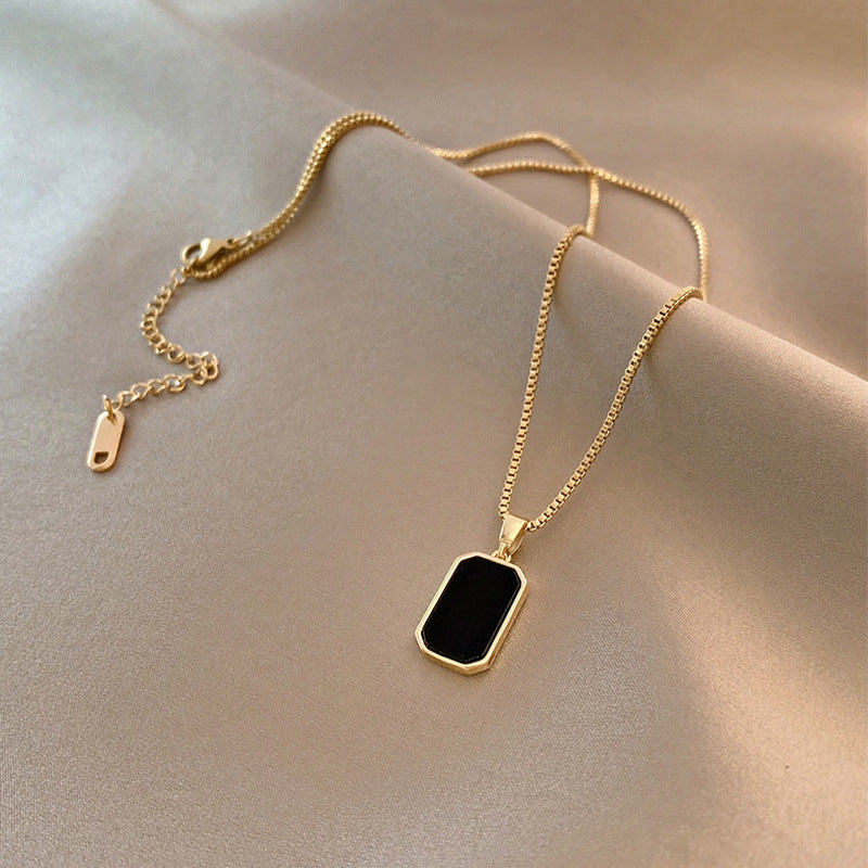 Black Obsidian Necklace by White Market