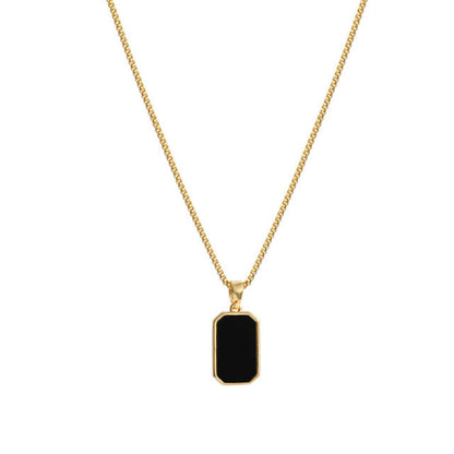 Black Obsidian Necklace by White Market