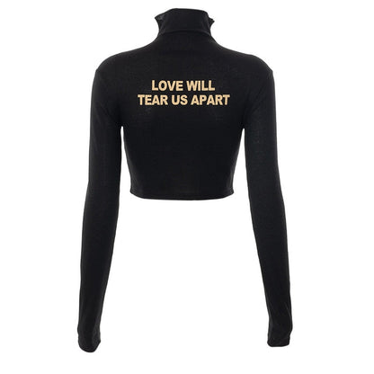 No Heart Turtleneck Sweater by White Market