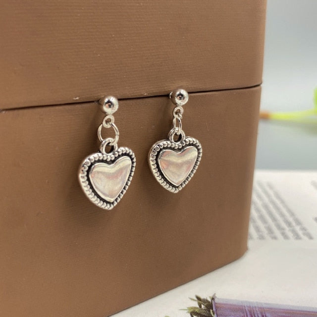 Heart & Teddy Bear Earrings by White Market