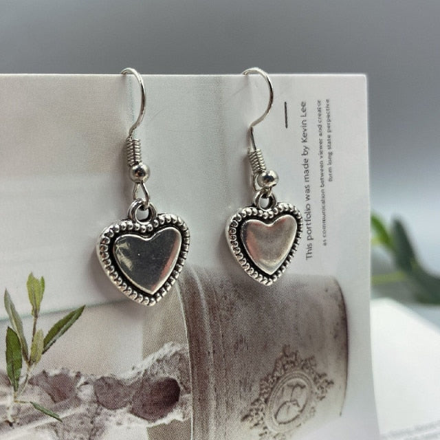 Heart & Teddy Bear Earrings by White Market