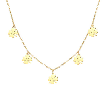 4 Leaf Clover Lucky Necklace by White Market