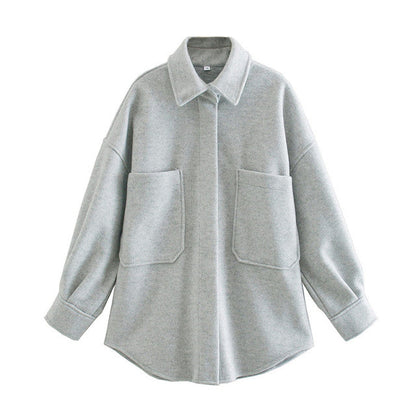 Oversized Wool Jacket by White Market