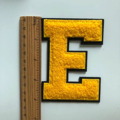 Large Letter Chenille Patch by White Market