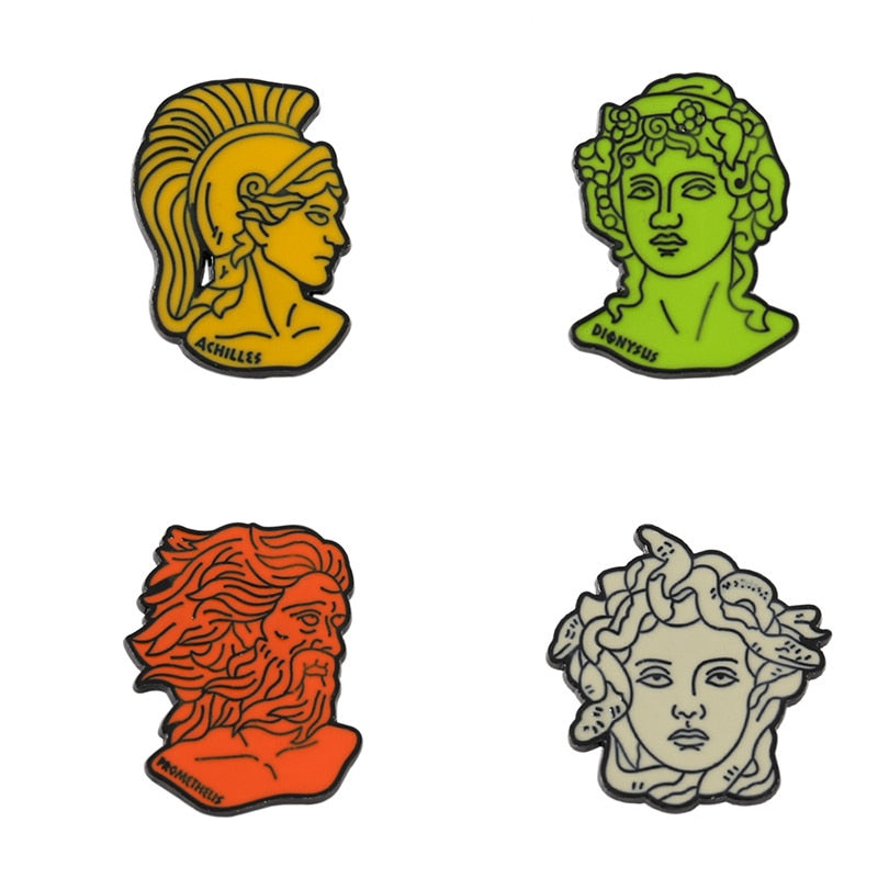 Greek Gods Pin by White Market