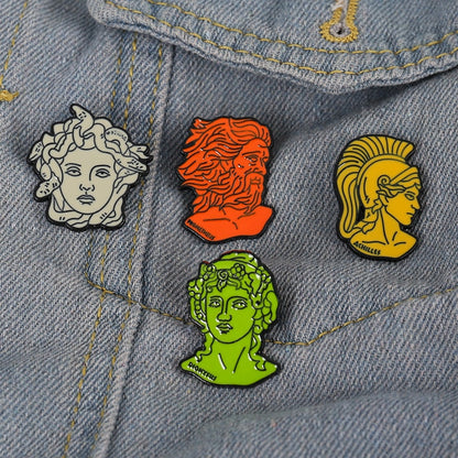 Greek Gods Pin by White Market