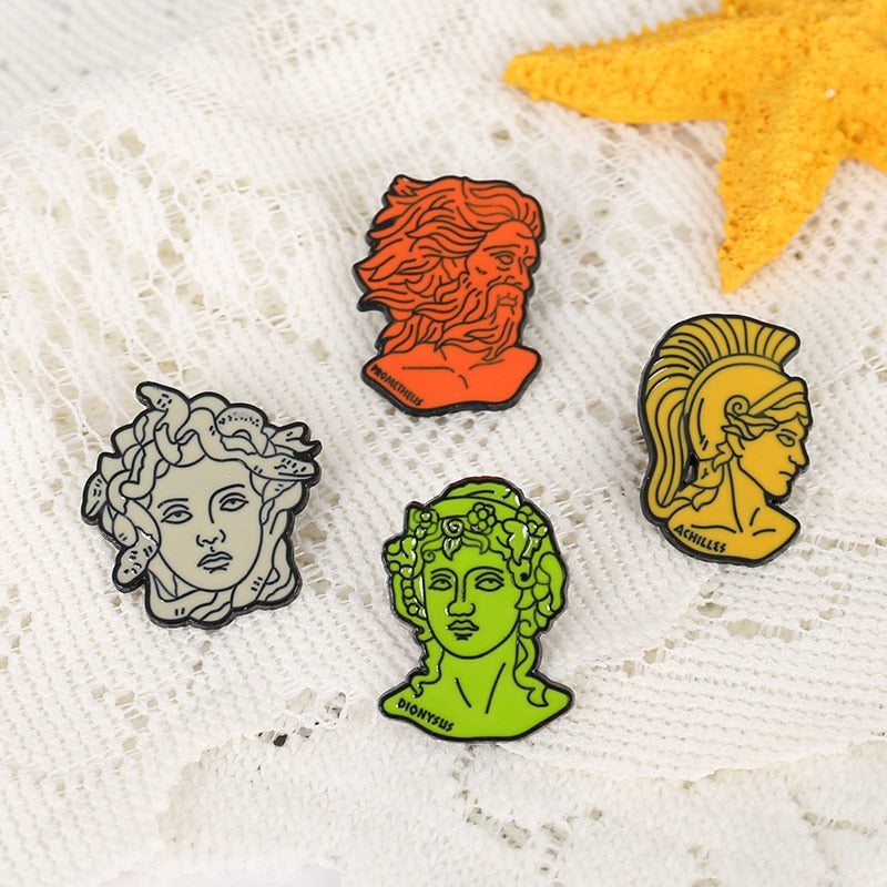 Greek Gods Pin by White Market