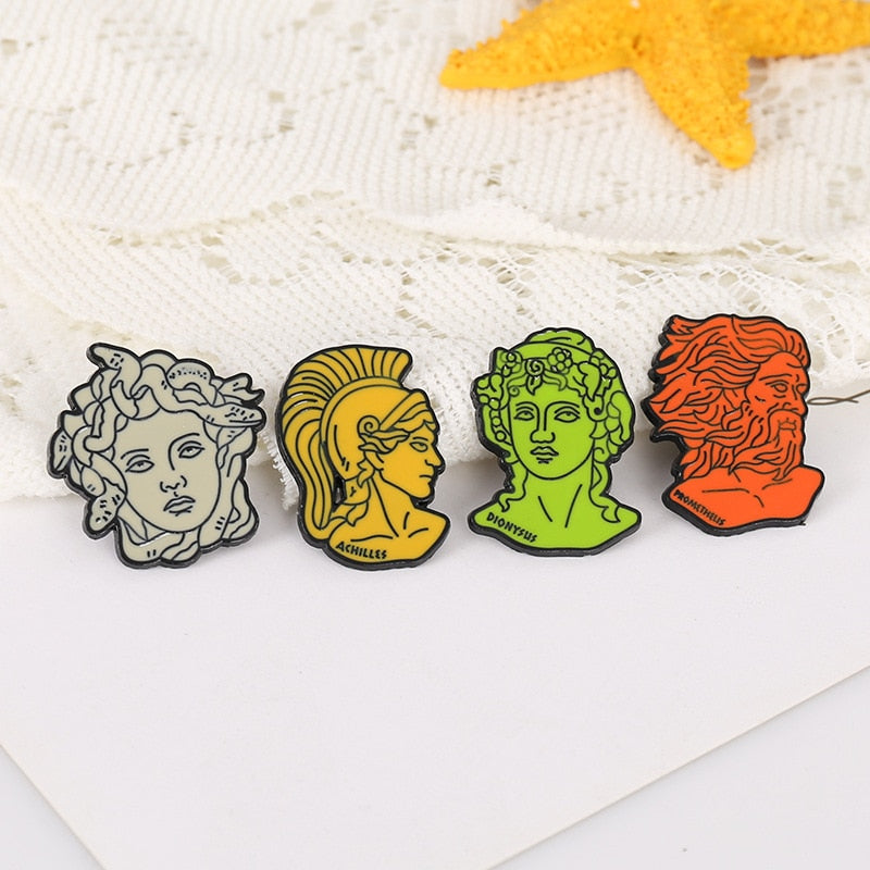 Greek Gods Pin by White Market