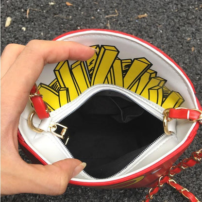 French Fries Not Guys Crossbody Bag by White Market