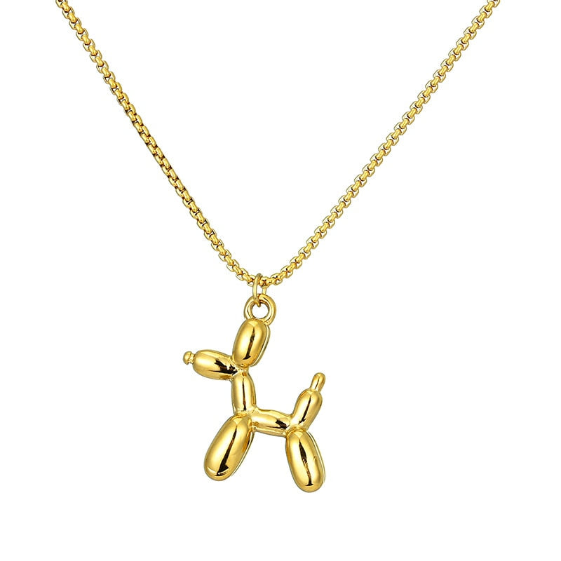 Balloon Dog Necklace by White Market