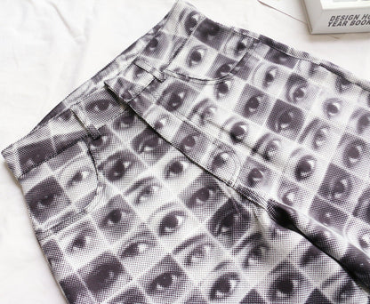 "Eyes" Trousers by White Market