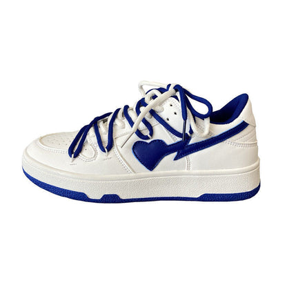 Blue Jordan Hearts Sneakers by White Market