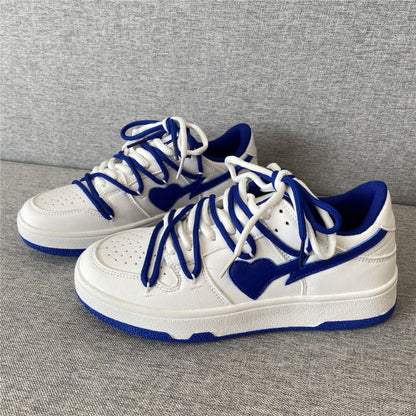 Blue Jordan Hearts Sneakers by White Market