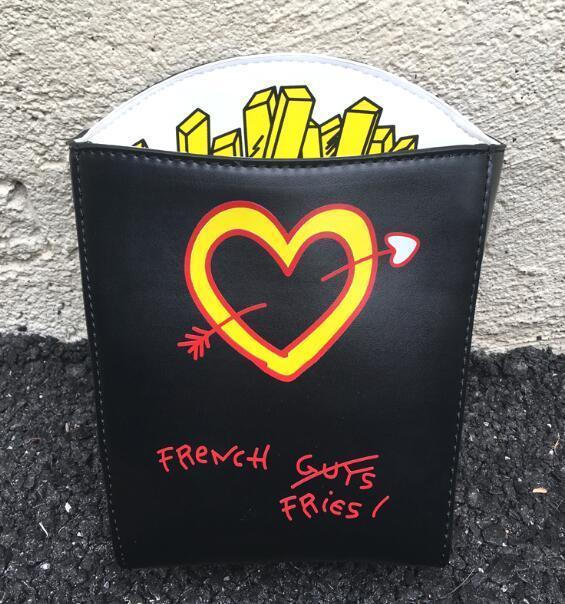 French Fries Not Guys Crossbody Bag by White Market