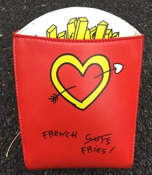 French Fries Not Guys Crossbody Bag by White Market