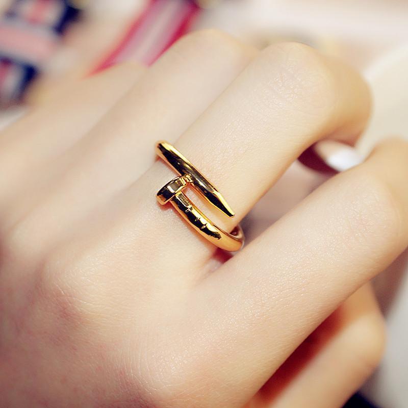 Bent Nail Ring by White Market