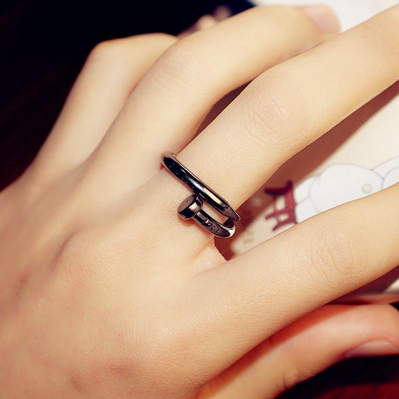 Bent Nail Ring by White Market