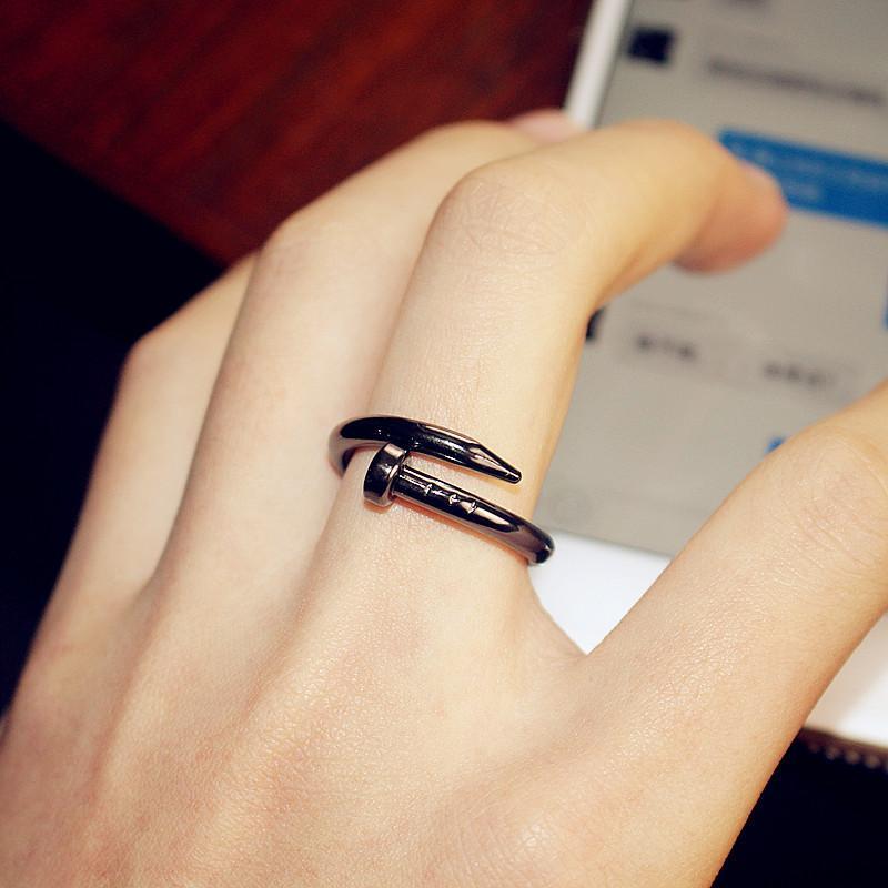 Bent Nail Ring by White Market