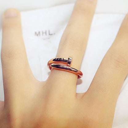 Bent Nail Ring by White Market