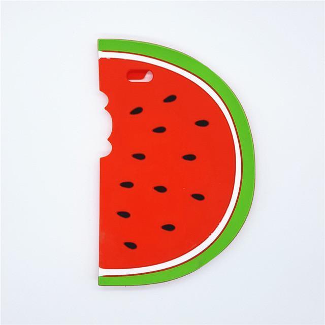 Silicone Watermelon iPhone Case by White Market