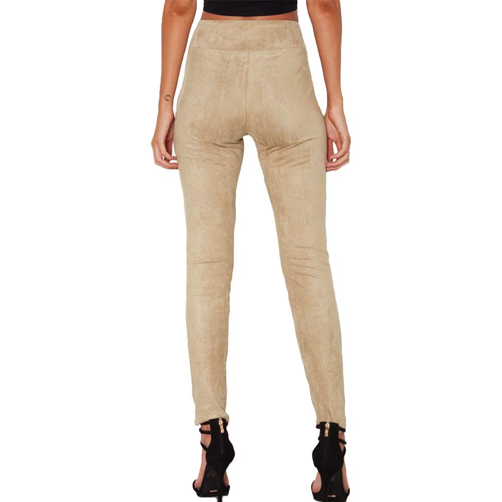 Suede Lace Up Trousers by White Market