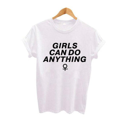 "Girls Can Do Anything" Tee by White Market