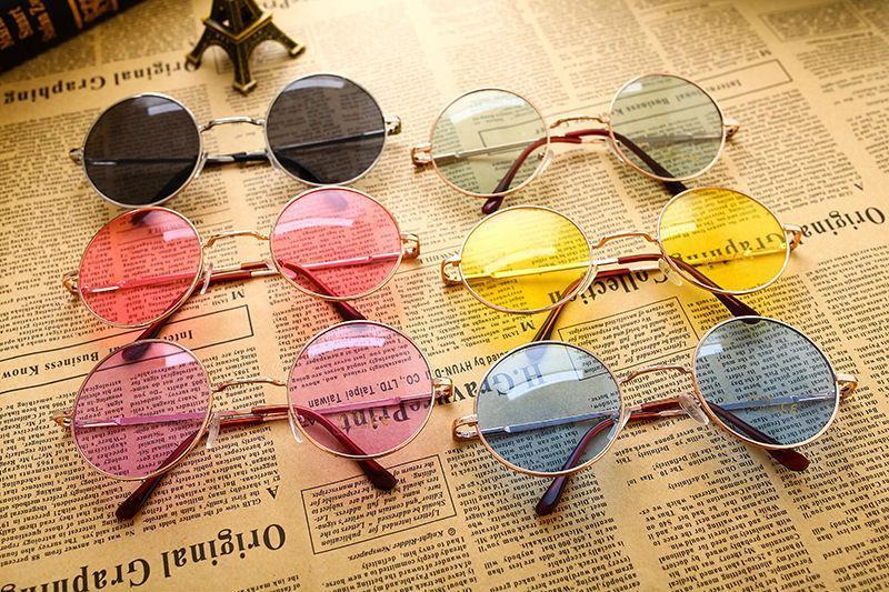 Tinted Round Glasses by White Market