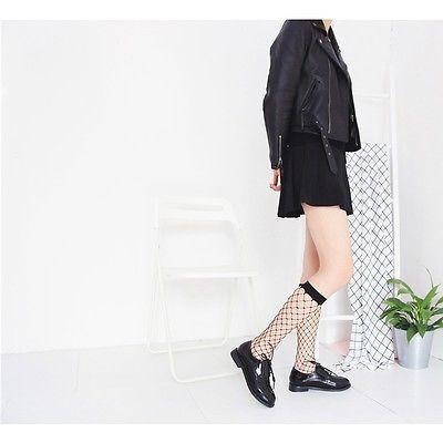 Fishnet Mesh Knee & Ankle Socks by White Market