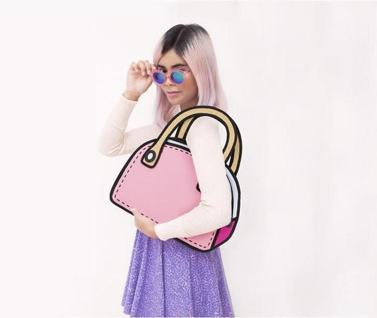 2D Cartoon Purse by White Market