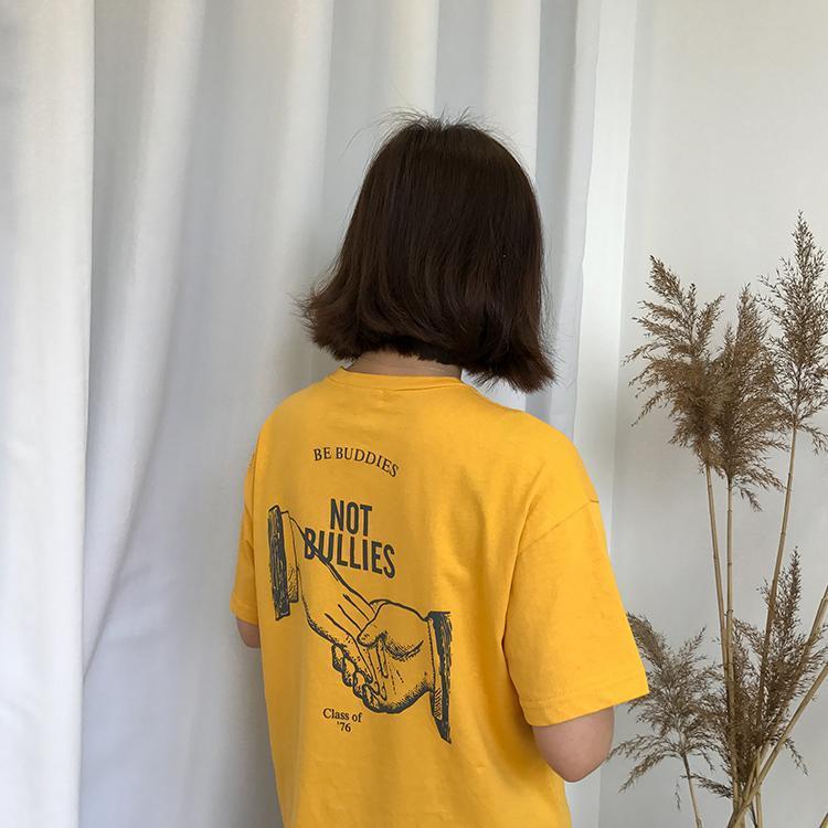 "Be Buddies Not Bullies" Tee by White Market