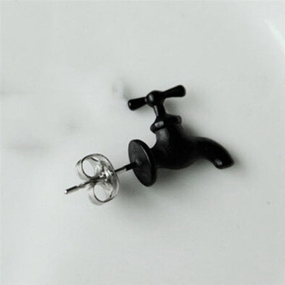 Water Tap Earrings by White Market