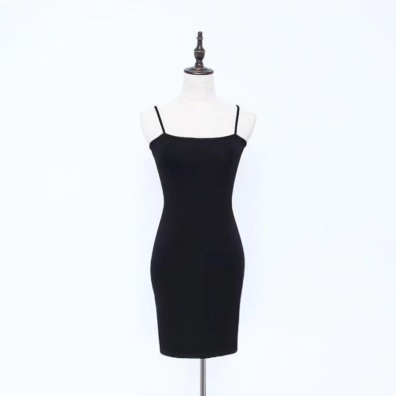 Basic Spaghetti Strap Cami Dress by White Market