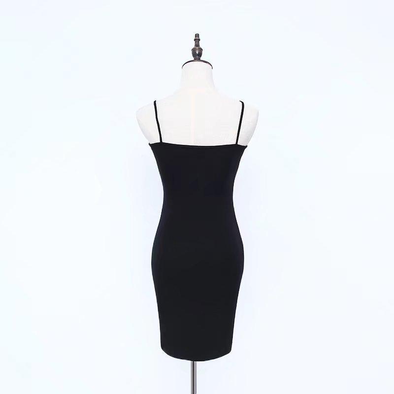 Basic Spaghetti Strap Cami Dress by White Market