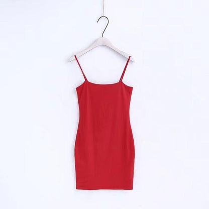 Basic Spaghetti Strap Cami Dress by White Market