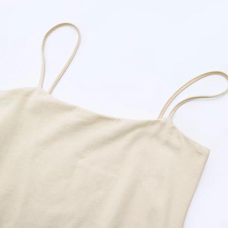 Basic Spaghetti Strap Cami Dress by White Market