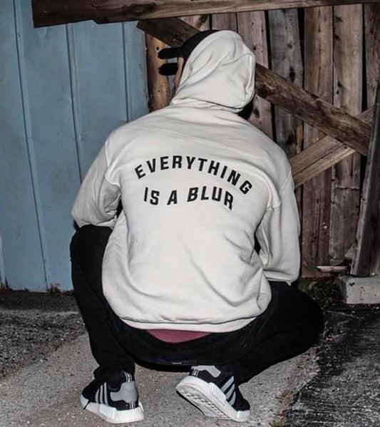 "Everything is a Blur" Hoodie by White Market