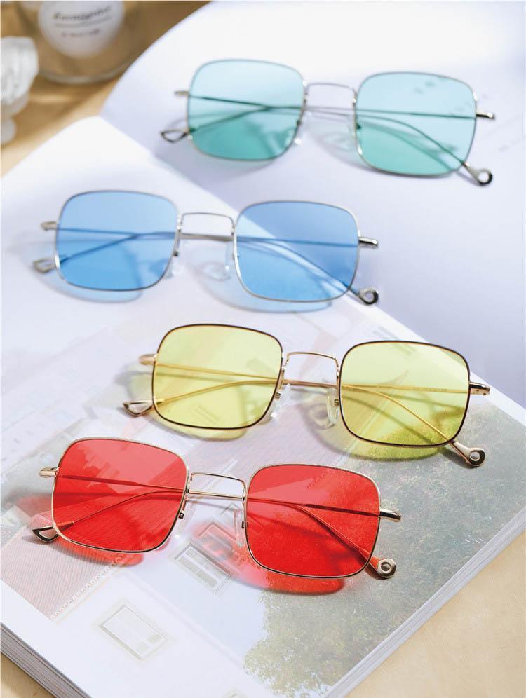 Vintage Square Tinted Shades by White Market