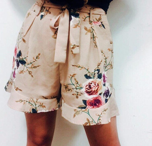 Floral Shorts by White Market