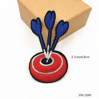 Iron-on Embroidered Patch by White Market