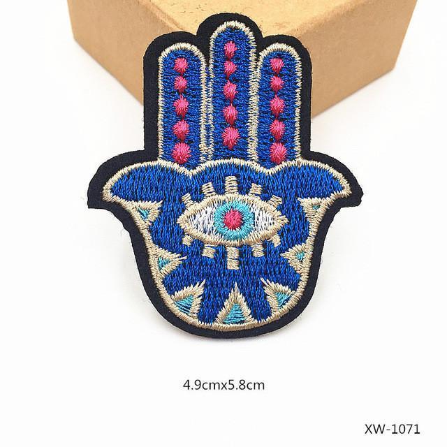 Iron-on Embroidered Patch by White Market