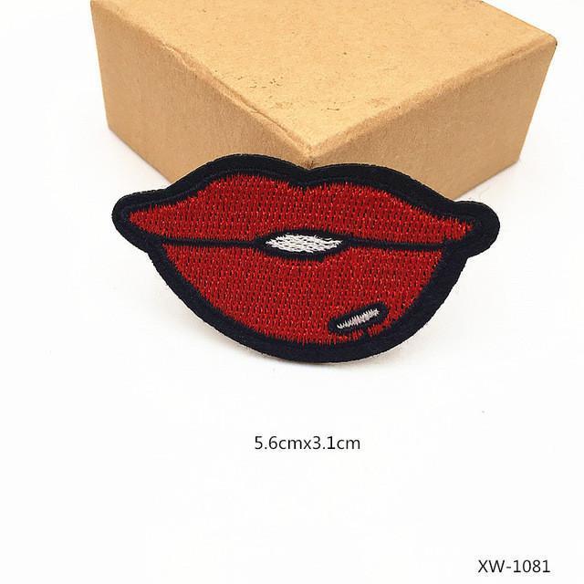 Iron-on Embroidered Patch by White Market