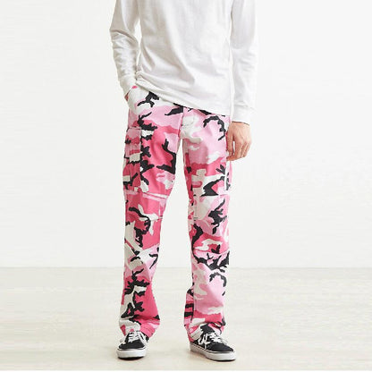 Colored Camo Cargo Pants by White Market