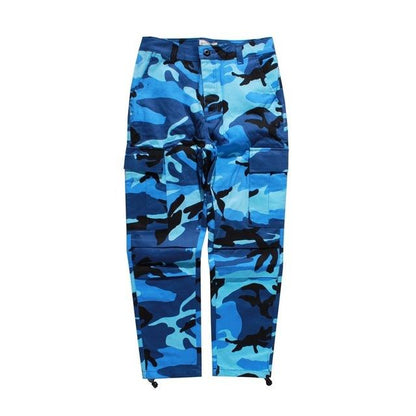 Colored Camo Cargo Pants by White Market