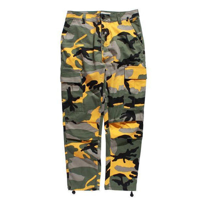 Colored Camo Cargo Pants by White Market