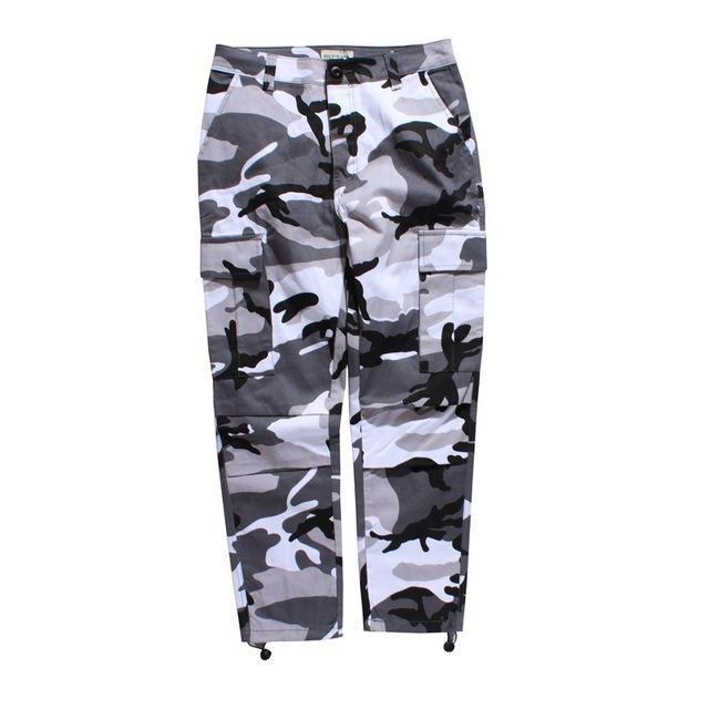 Colored Camo Cargo Pants by White Market