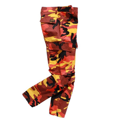 Colored Camo Cargo Pants by White Market