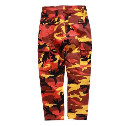 Colored Camo Cargo Pants by White Market