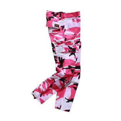 Colored Camo Cargo Pants by White Market